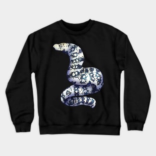 Cozy Snowflake Moray Eel Crewneck Sweatshirt